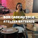 BON CADEAU ATELIER BATTERIE SOLO (POUR 1 PERSONNE)